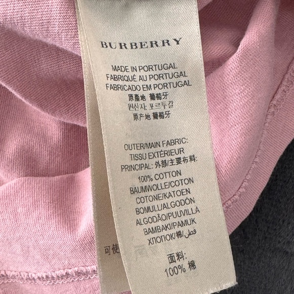 Pink Burberry top - Picture 4 of 5